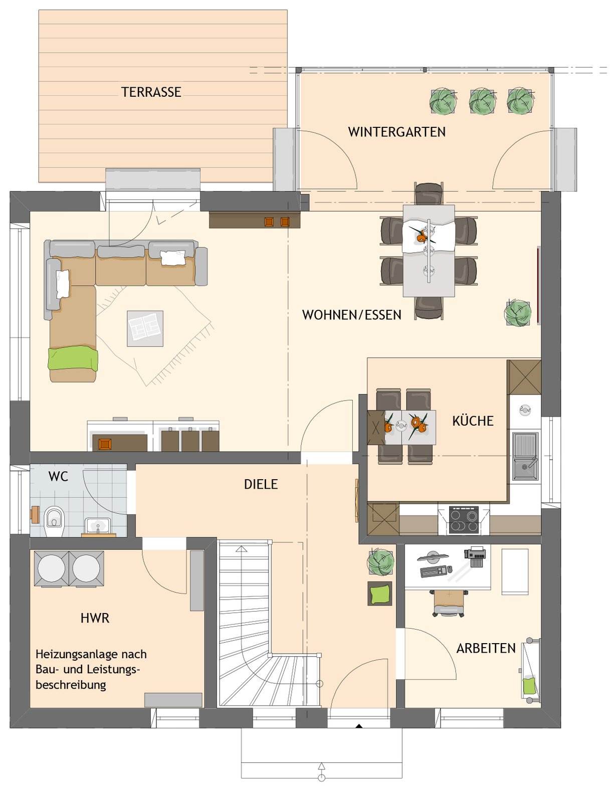 Wohngluck Plane Baue Lebe Wohngluck