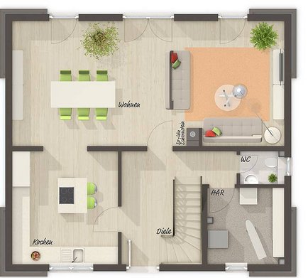 Flair 130 Von Town Country Haus Lizenzgeber Gmbh Hausbaubuch