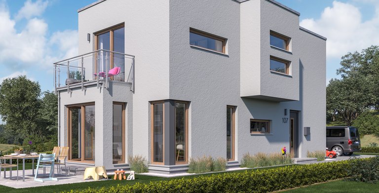 Sunshine 107 Fd Von Living Fertighaus Gmbh Hausbaubuch Info Fertighauser Und Massivhauser Baupartner Haus Hersteller Ratgeber Informationen Zum Hausbau