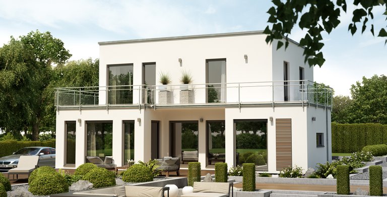 Sunshine 125 V7 Von Living Fertighaus Gmbh Hausbaubuch Info Fertighauser Und Massivhauser Baupartner Haus Hersteller Ratgeber Informationen Zum Hausbau