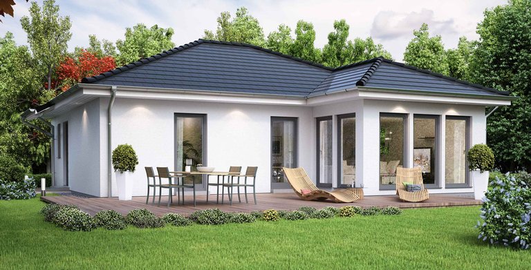 Bungalow Sh 90 Wb Von Scanhaus Marlow Gmbh Hausbaubuch Info