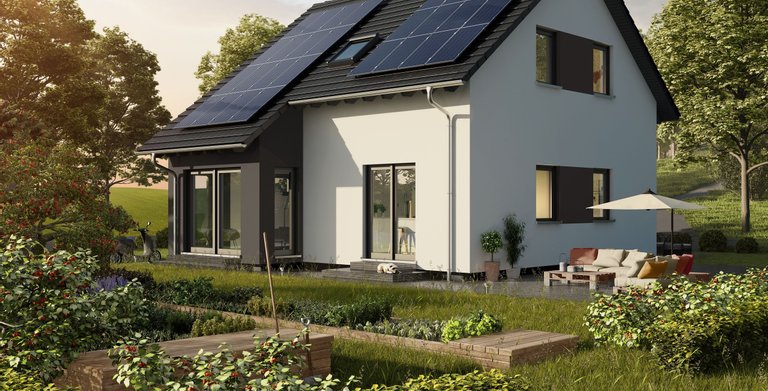 Winkelbungalow Mit Sonnenterrasse Von Okal Haus Gmbh Hausbaubuch